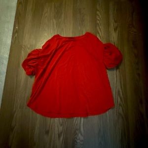 NWOT! XL! Puffy sleeve top!